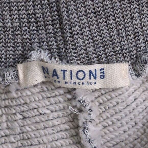 Nation Ltd Gray Side Stripe Elastic Waist Ankle Sweatpants Small (Est.) - Picture 6 of 7